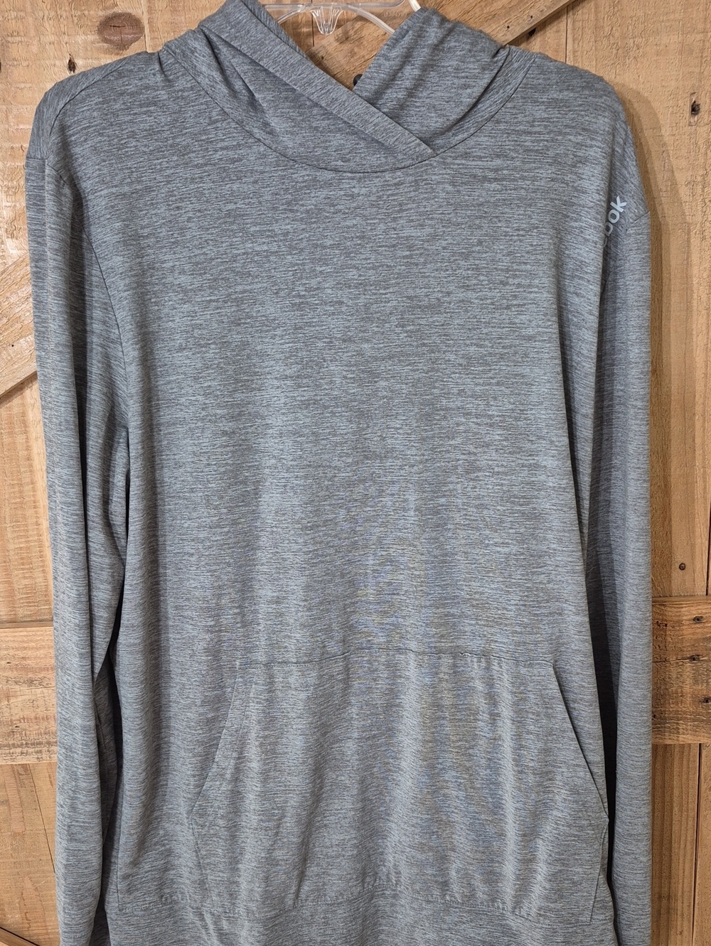 Reebok Men's Gray Crewneck Pullover Sweater